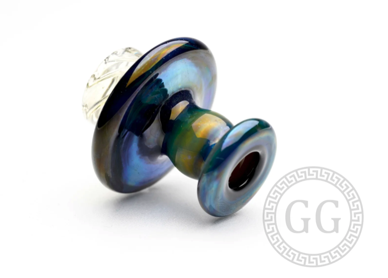 GREEK GLASS: MARIA SPINNER CAP