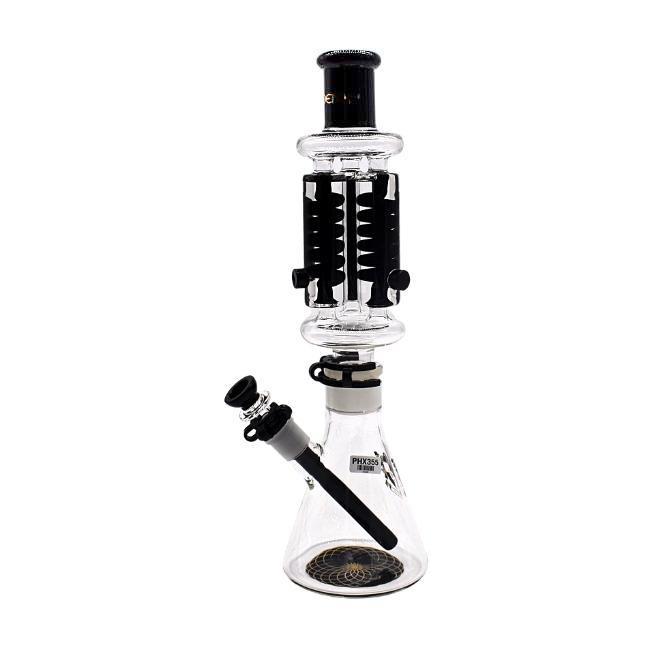 PHOENIX GLASS: 16" TRIPLE FREEZABLE COIL BEAKER