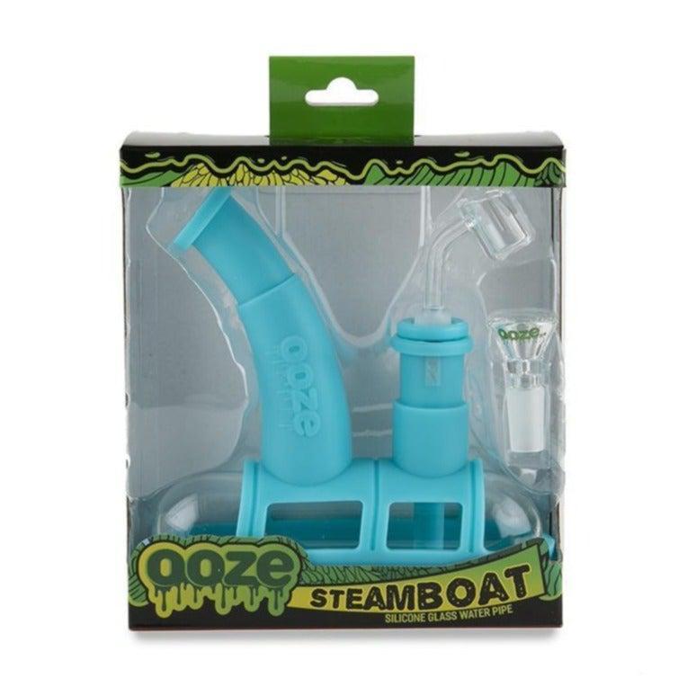 Alternative view of OOZE: STEAMBOAT SILICONE WATER PIPE