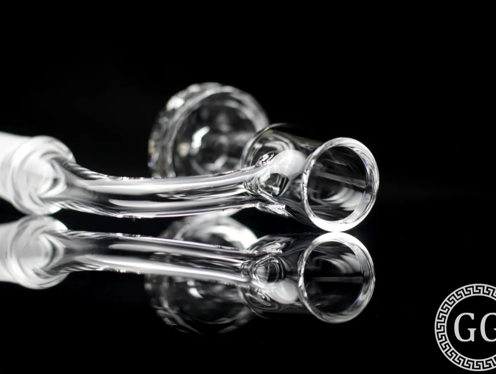 Alternative view of GREEK GLASS: HQ FACETED MINI TERP SLURPER