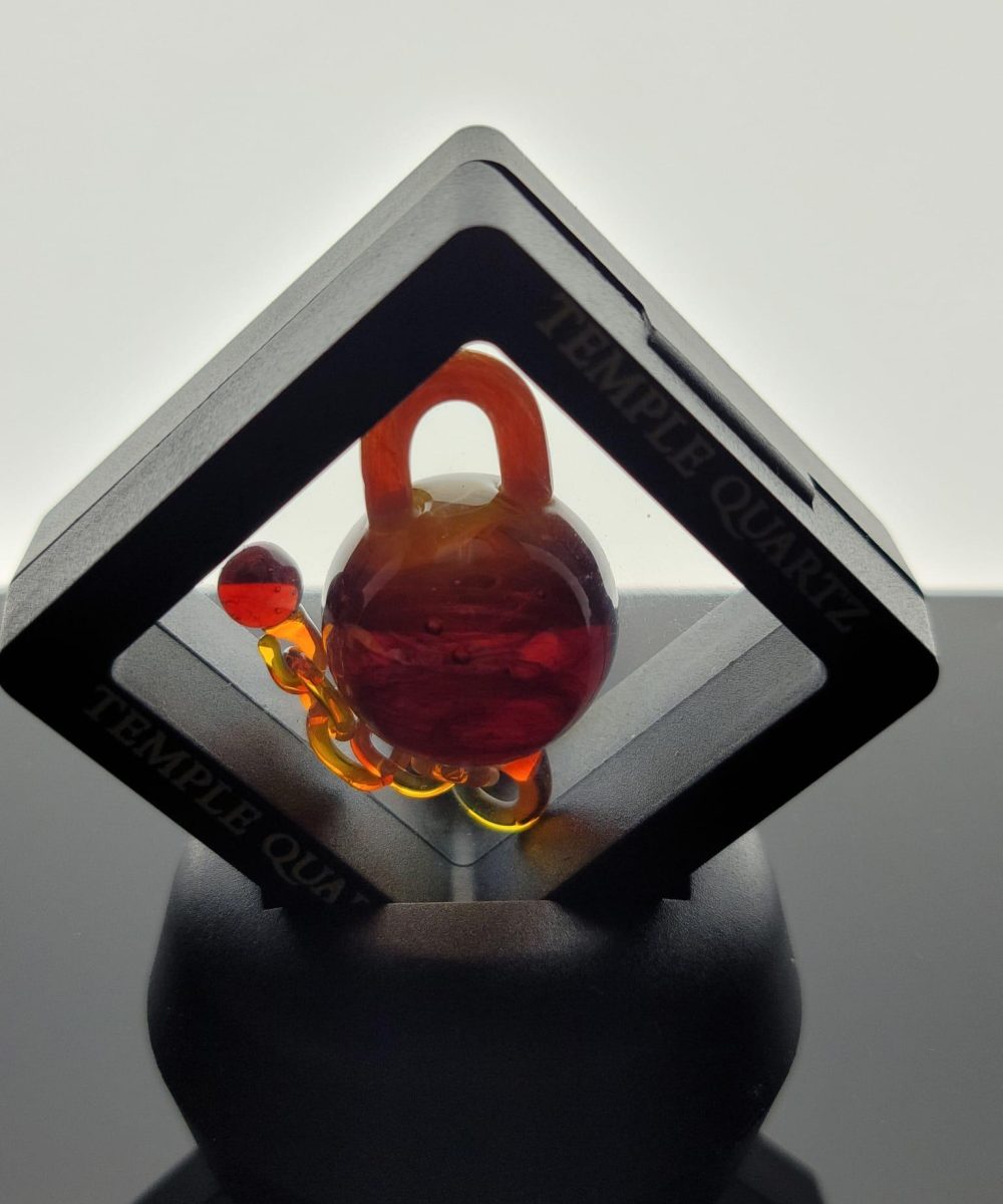 TEMPLE QUARTZ: 22MM CHAIN MARBLE