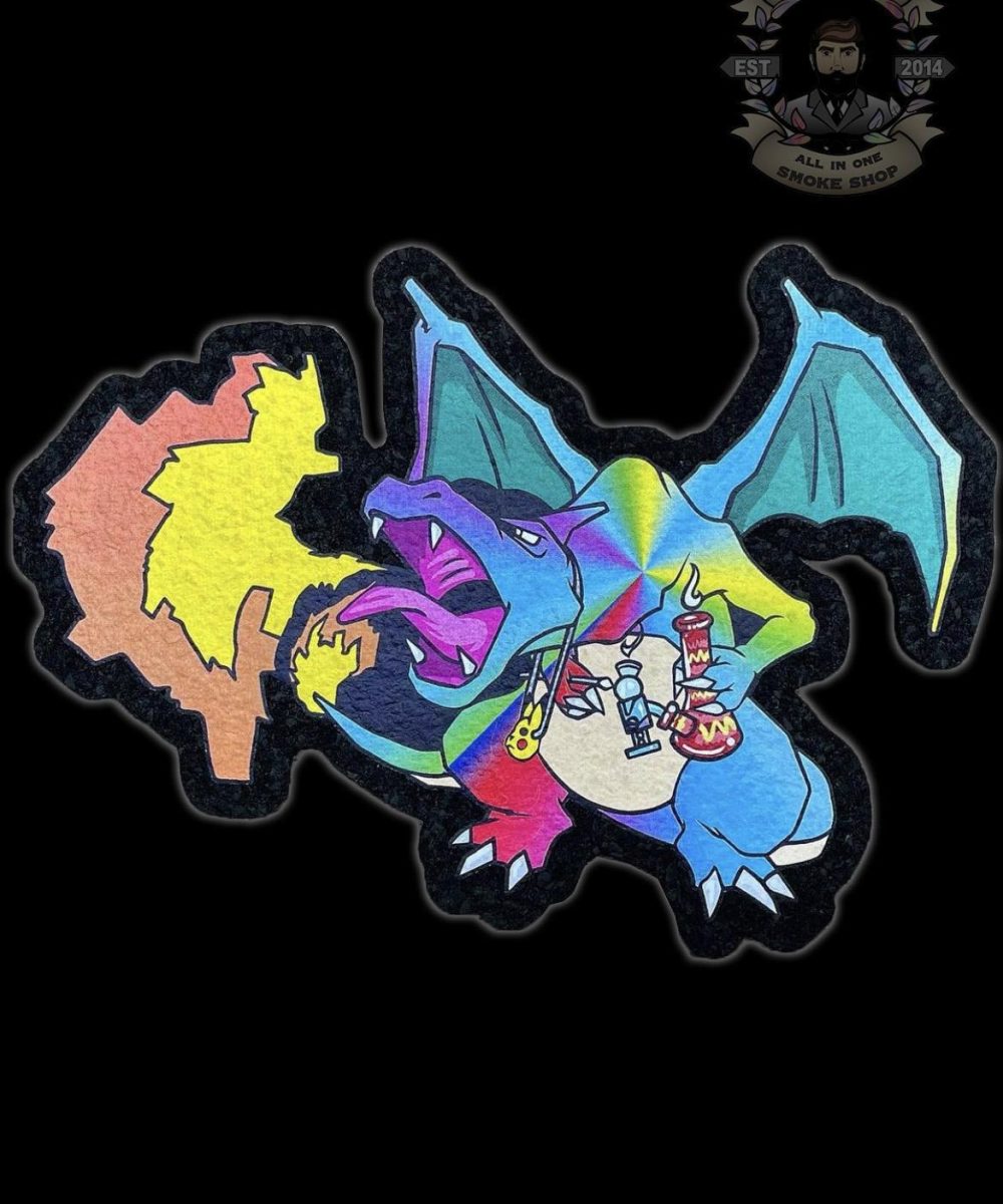 MOOD MATS: FOREVER ROLLING HIGH x ORFIN RAINBOW CHARIZARD