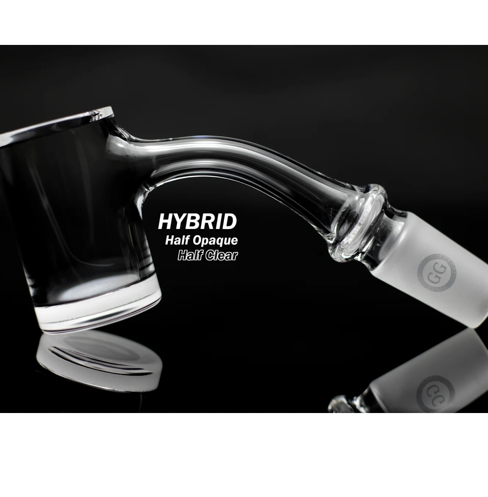 GREEK GLASS: HQ 25MM HYBRID OPAQUE BANGER