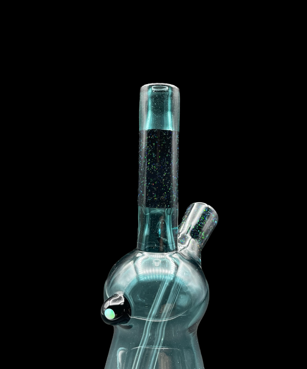 Alternative view of AJ SURF CITY TUBES: TEAL CRUSHED OPAL PULL TUBE