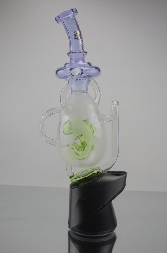 SMOQ GLASS: YOSHI RECYCLER PUFFCO PEAK ATTACHMENT