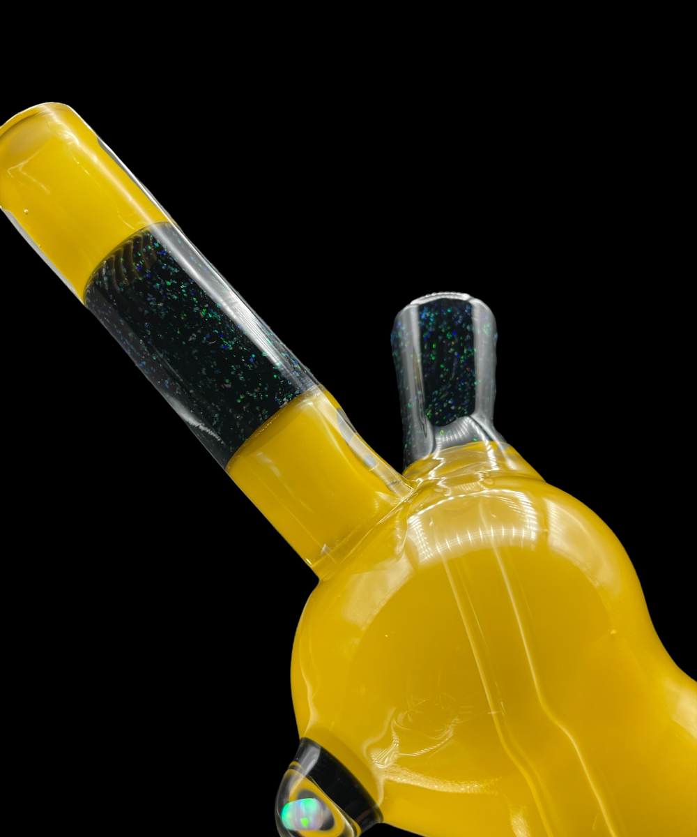 Alternative view of AJ SURF CITY TUBES: HONEY YELLOW CRUSHED OPAL PULL TUBE
