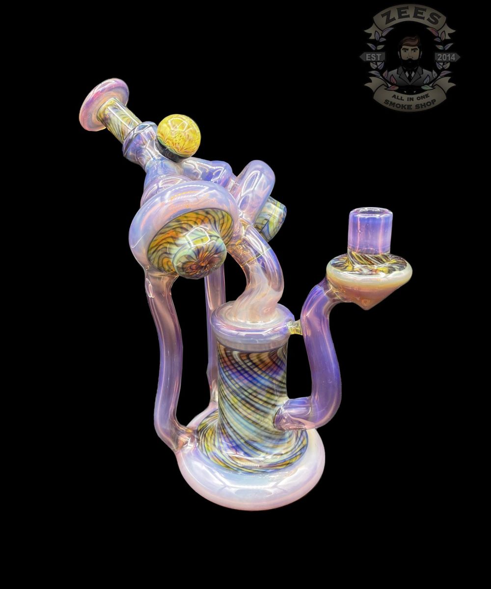 ET GLASS: ROSE QUARTZ x LOKI'S LIPSTICK DUAL UPTAKE RECYCLER