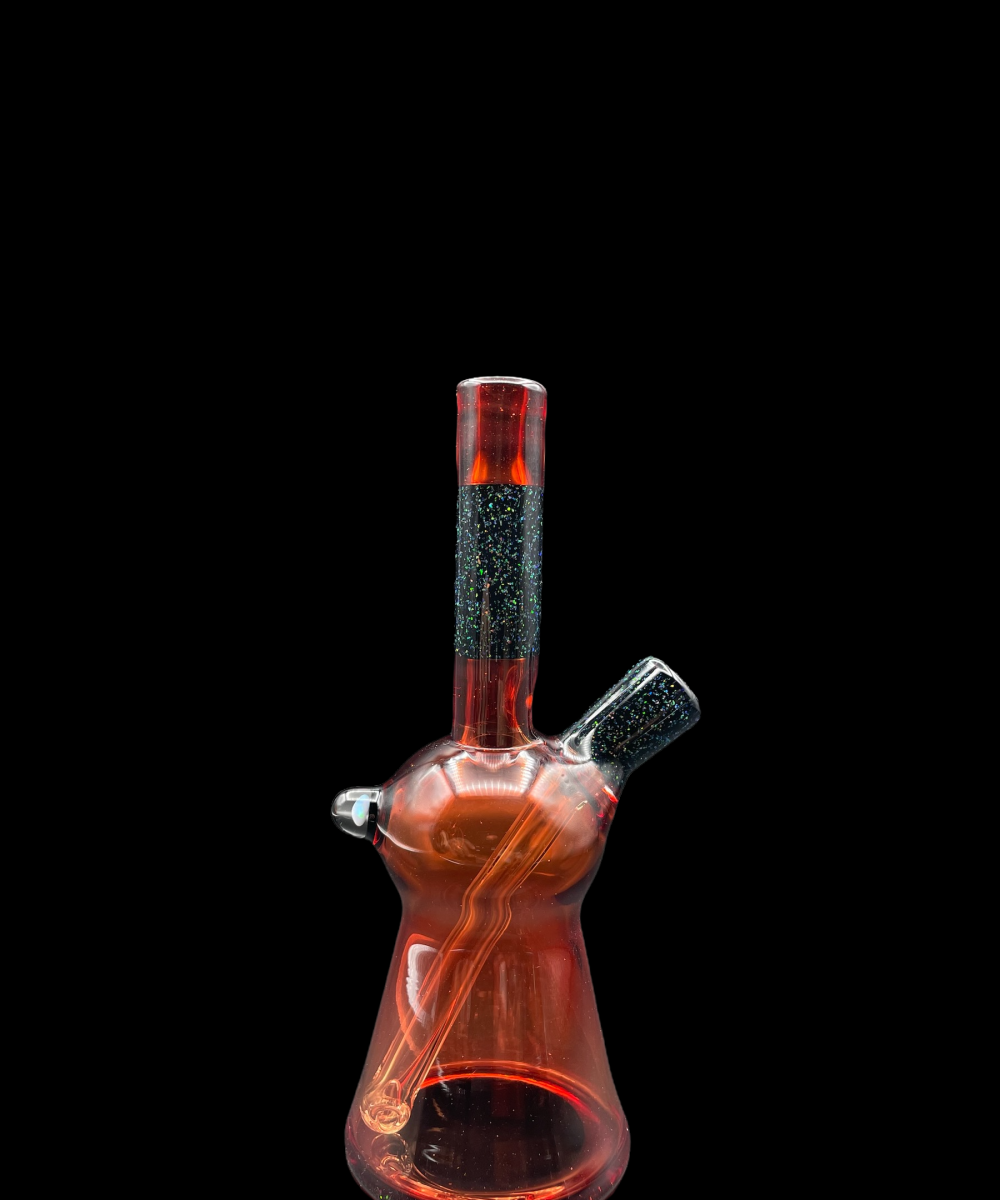 Alternative view of AJ SURF CITY TUBES: POMEGRANTE CRUSHED OPAL PULL TUBE