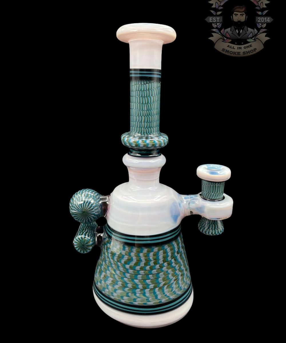 CONVERSION GLASS: 8" WHITE CFL PULL TUBE