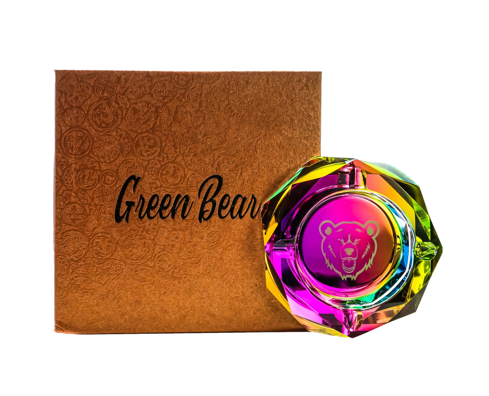 Alternative view of GREEN BEAR: PRISM ASH TRAY