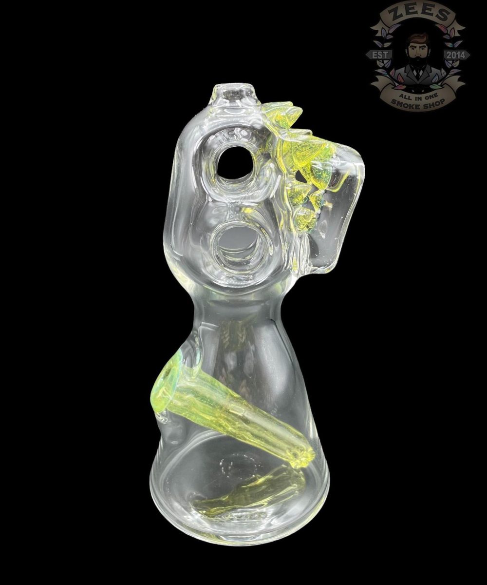 Alternative view of ENUFF GLASS: SLYME CFL COLOR ACCENTED JAMMER RIG