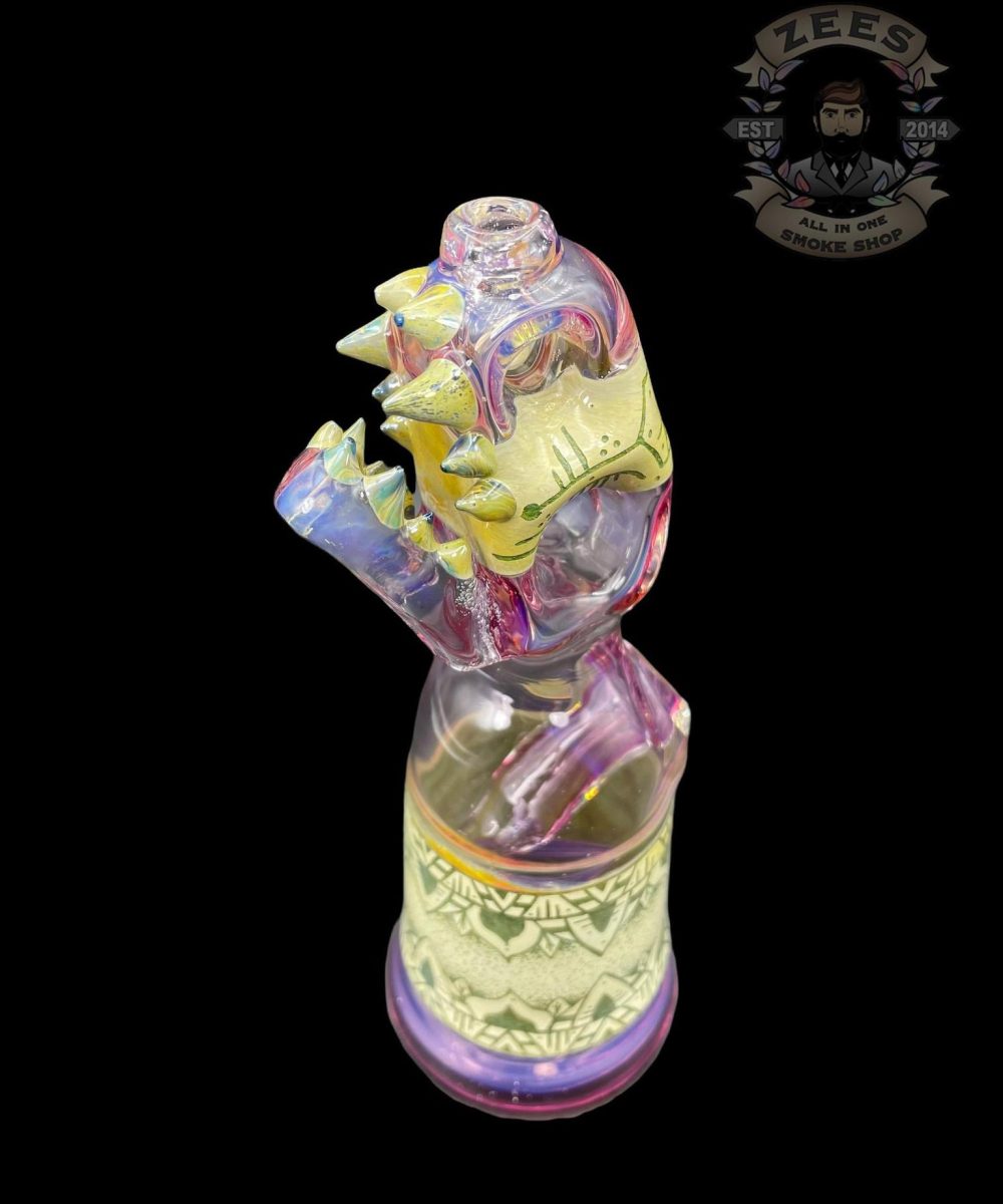 Alternative view of ENUFF GLASS: PURPLE LOLLIPOP COLLAB JAMMER RIG
