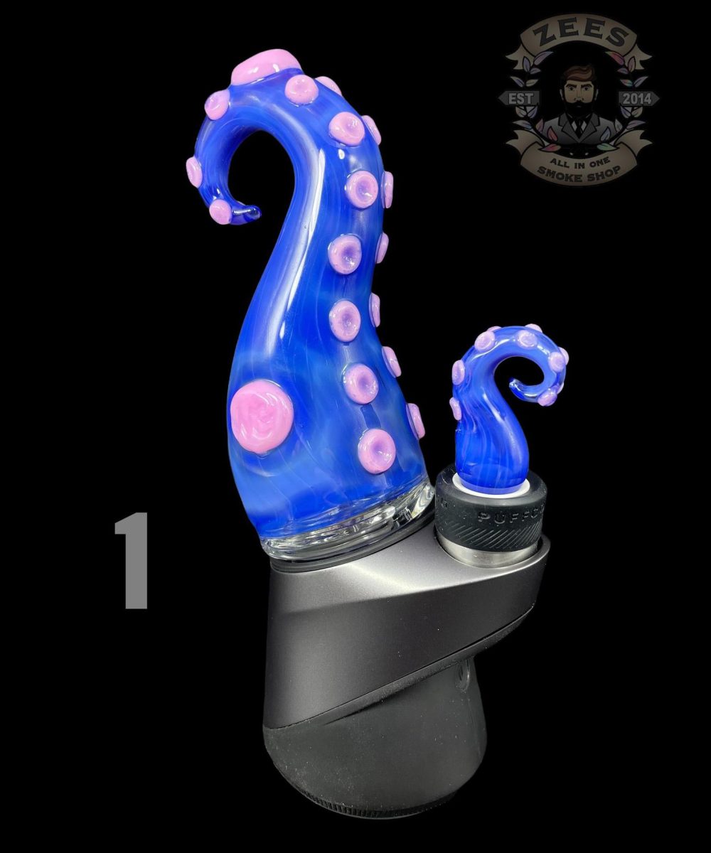 Alternative view of WICKED GLASS: TENTACLE PUFFCO PEAK ATTACHMENT