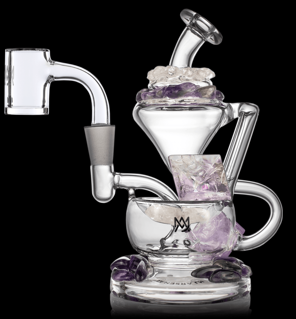 MJ ARSENAL: AMETHYST CLAUDE MINI DAB RIG