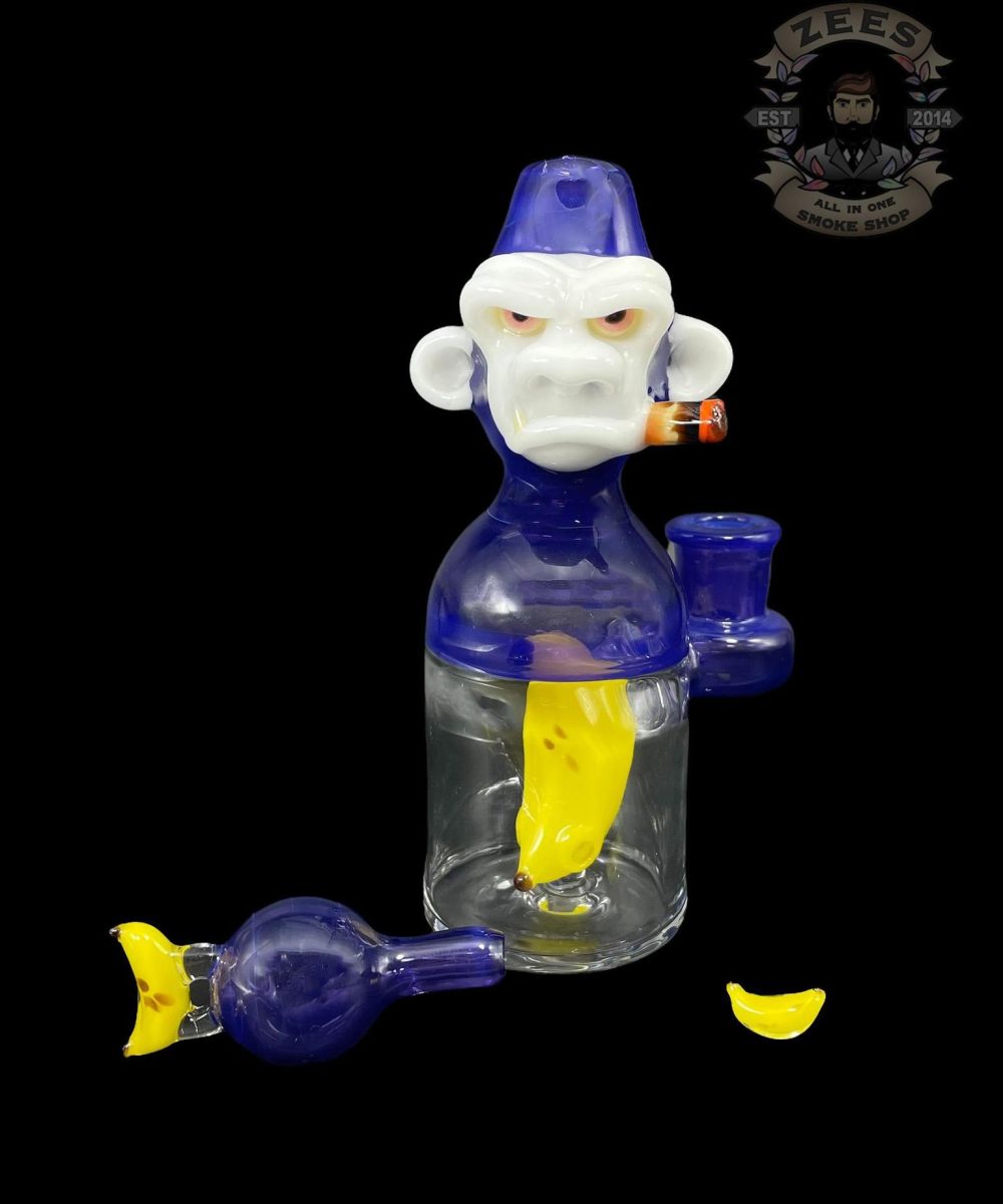 CATALYST GLASS: DEEP PURPLE SMOKIN' CHIMP RIG SET