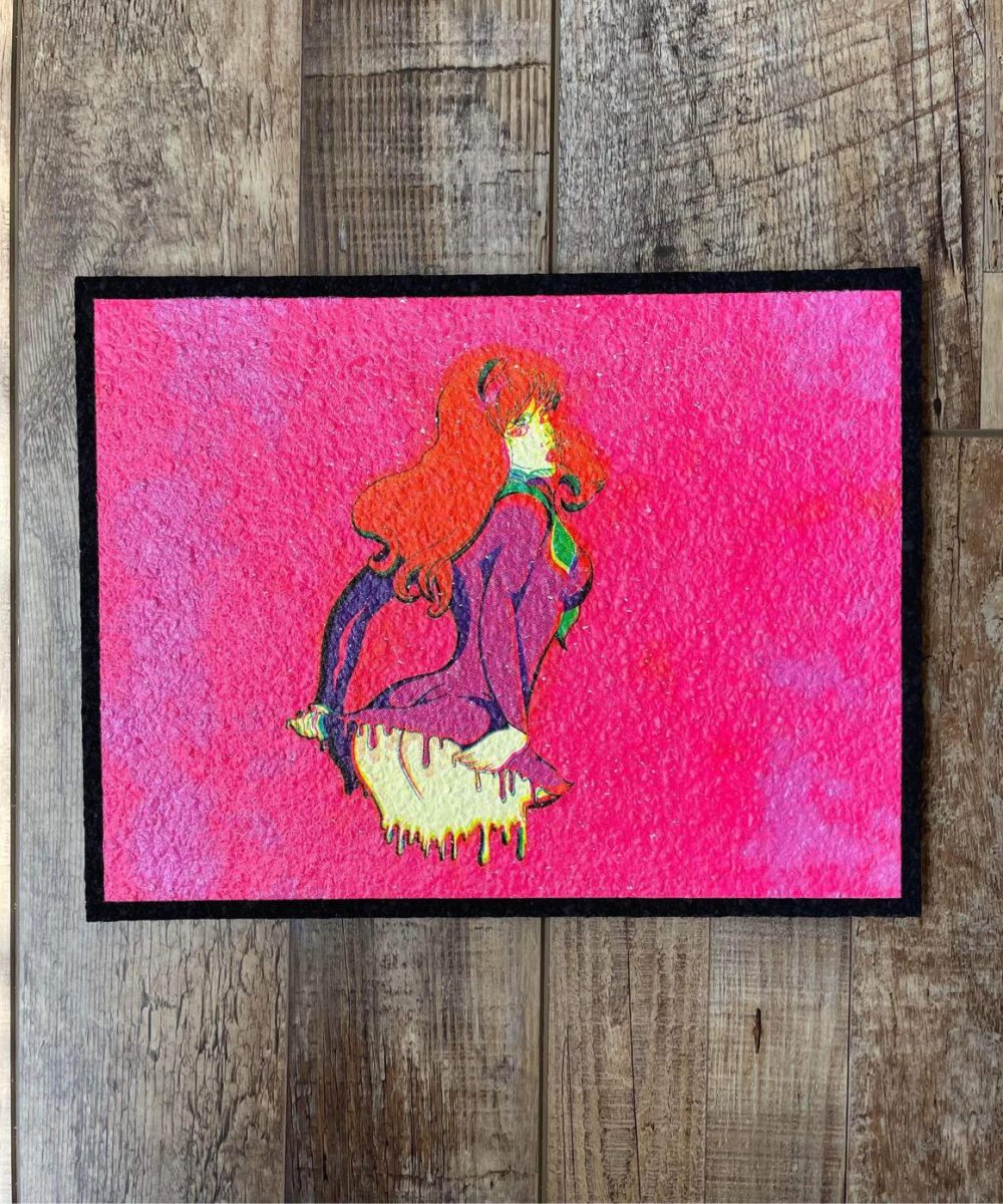 Alternative view of SCOOBY'S SMOKE SHOP: 10" PINK UV DAPHNE SQUARE