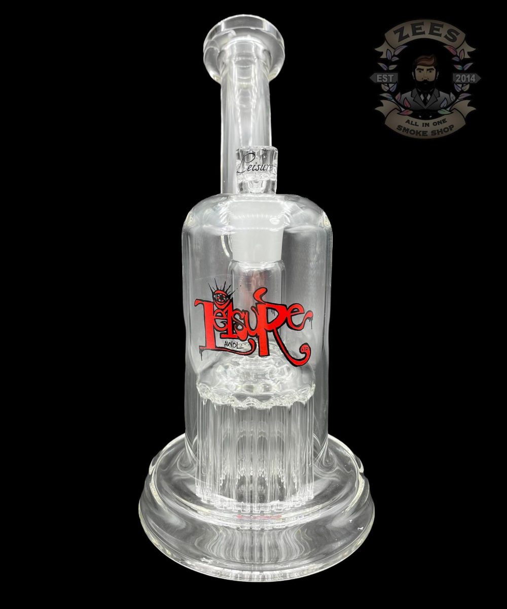 Alternative view of LEISURE GLASS: CLEAR 16ARM BUBBLER RIG