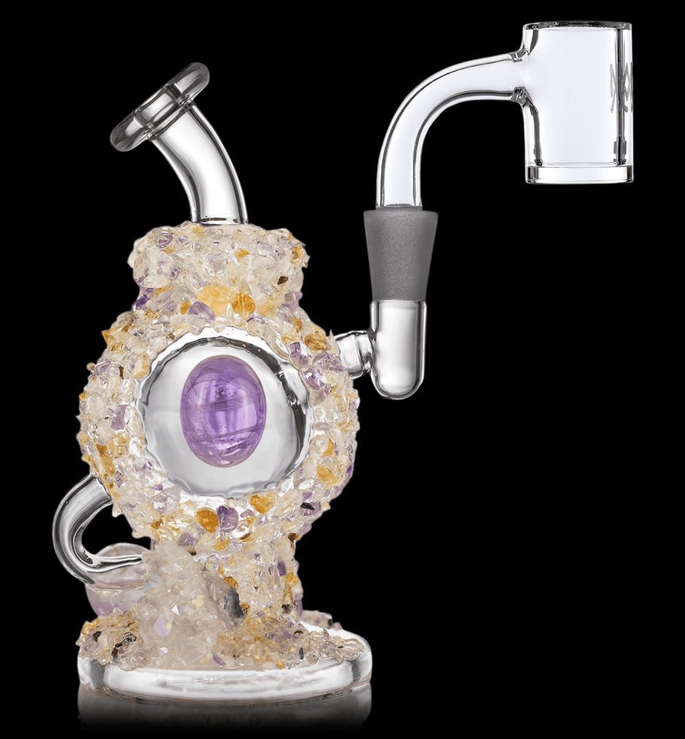 Alternative view of MJ ARSENAL: AMETHYST ATLAS MINI DAB RIG