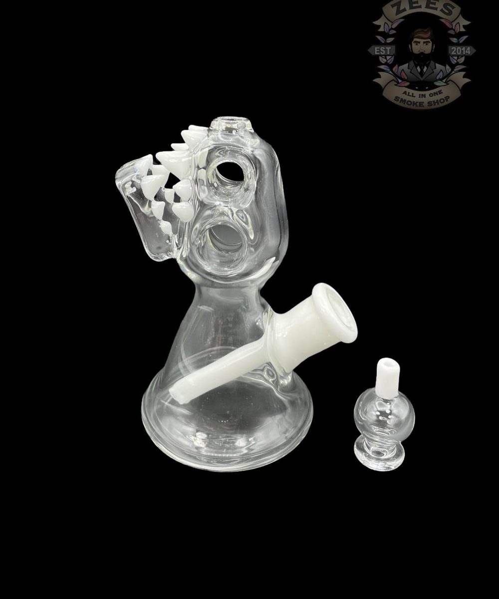 ENUFF GLASS: STAR WHITE COLOR ACCENTED JAMMER RIG