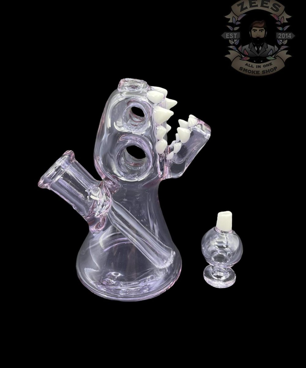 ENUFF GLASS: PURPLE LOLLIPOP FULL COLOR JAMMER RIG