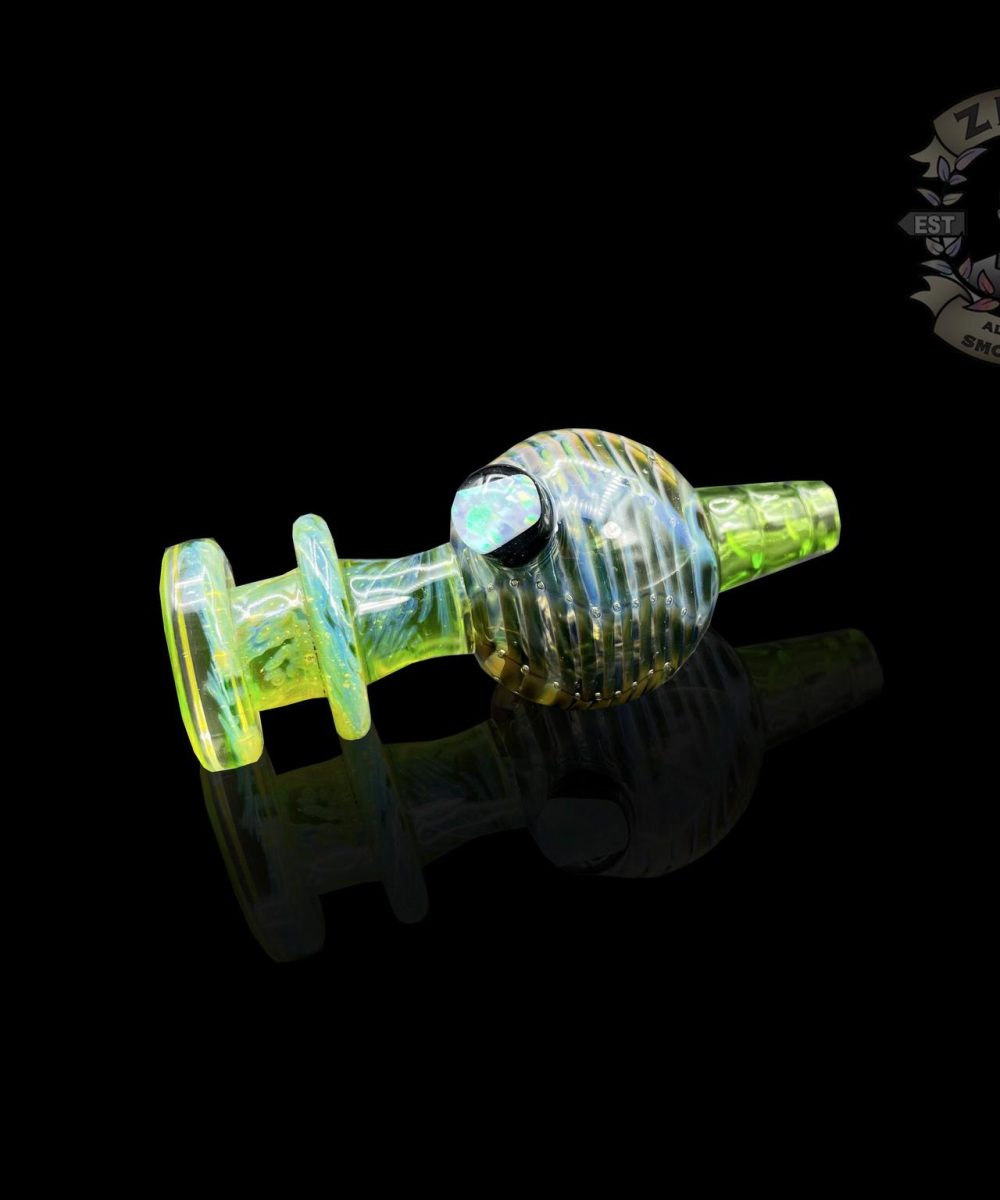 COMMANDER GLASS: ENCASED OPAL 25MM BUBBLE CAP