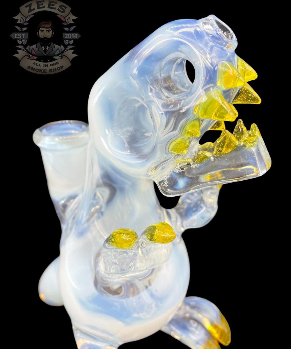 Alternative view of ENUFF GLASS: MOONSTONE STANDING TREX