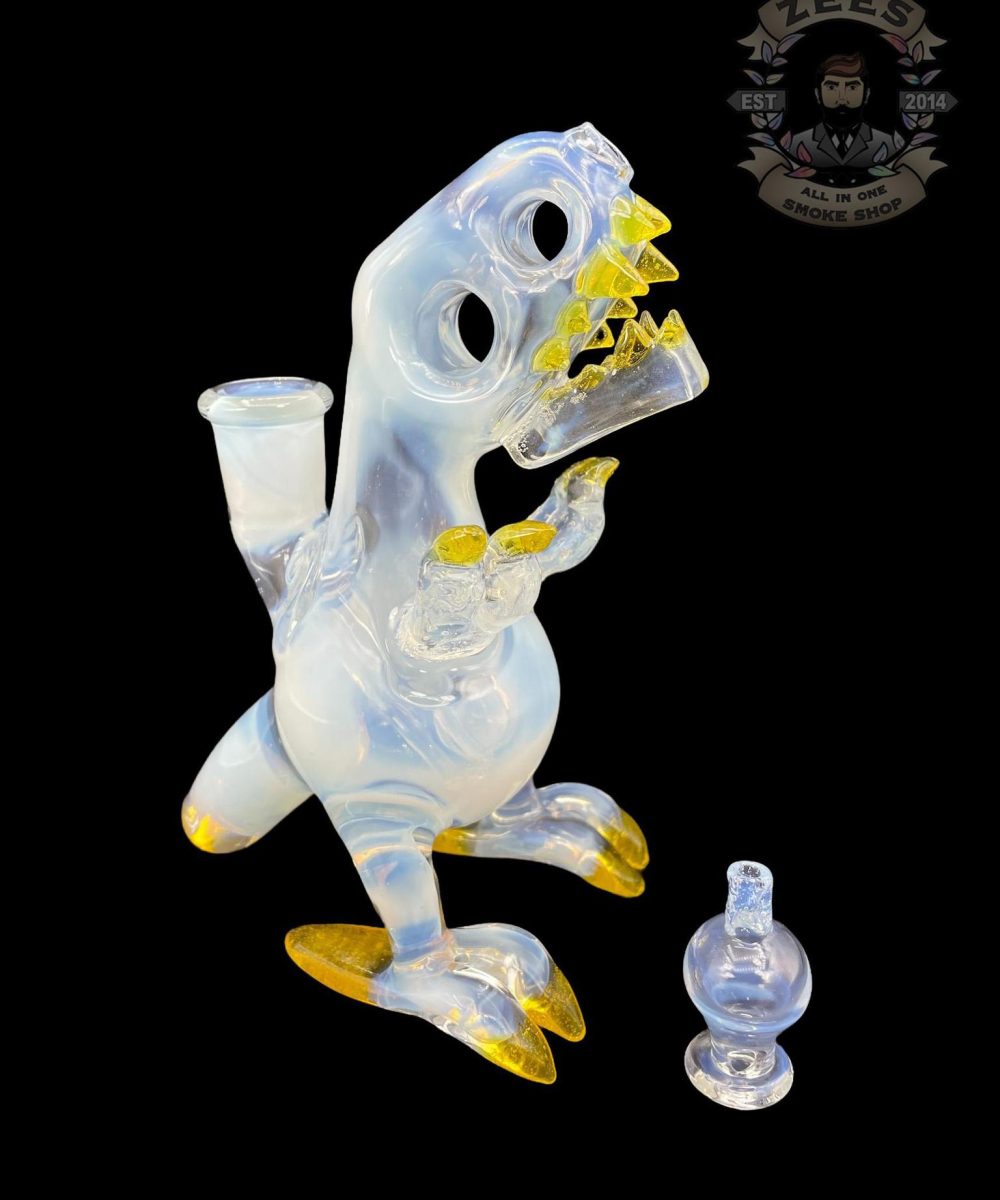 ENUFF GLASS: MOONSTONE STANDING TREX