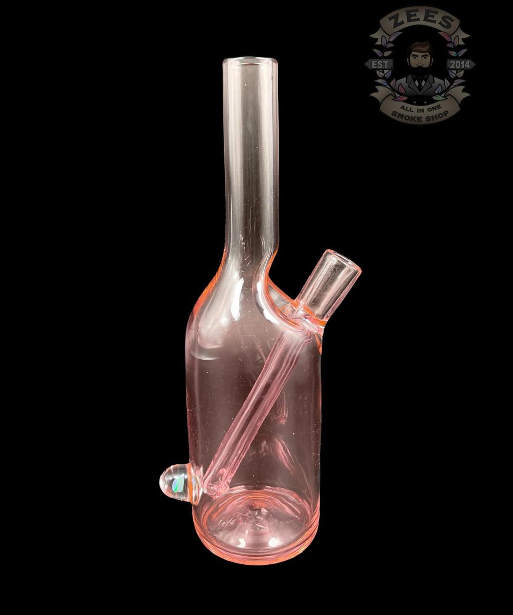 THE GLASS MECHANIC: SERUM CFL ENCASED OPAL SAKE BOTTLE