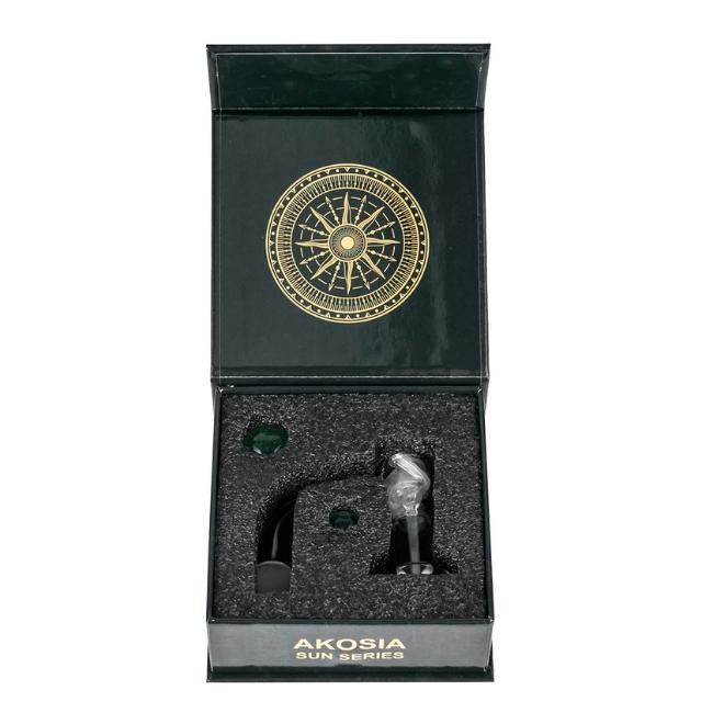 Alternative view of SMOQ GLASS: AKOSIA FULL WELD TERP SLURPER BANGER KIT