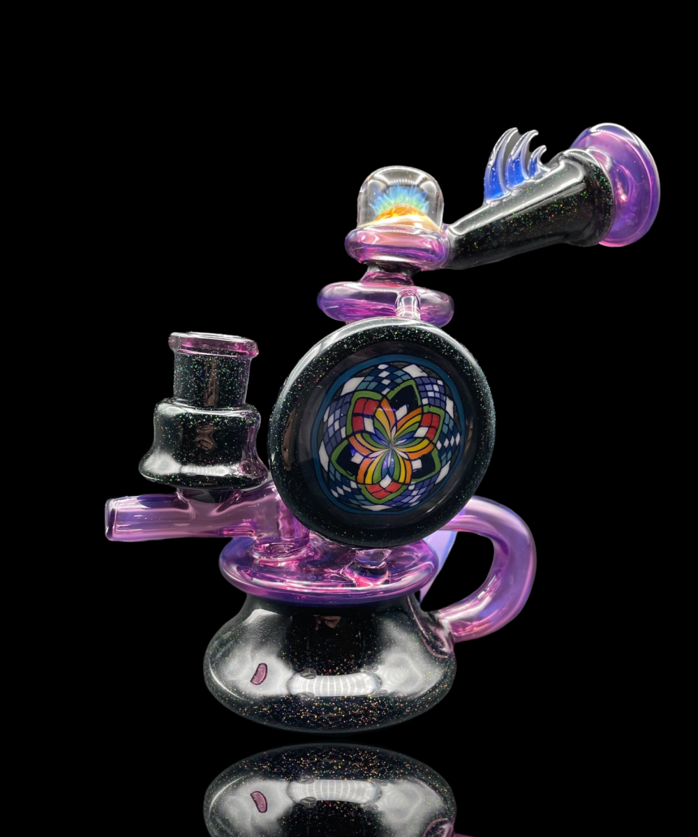 FREEEK GLASS: BLACK CRUSHED OPAL AND ROYAL JELLY SINGLE UPTAKE TERPCYCLER