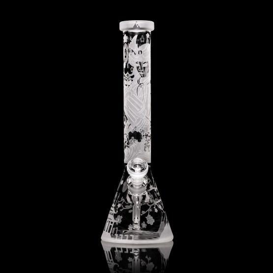 MILKY WAY GLASS: FEMME SAMURAI BEAKER (MK-1031)