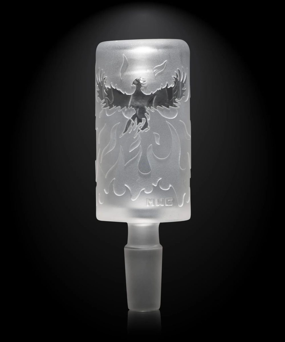 MILKY WAY GLASS: PHOENIX INFERNO BOWL (MB-019)