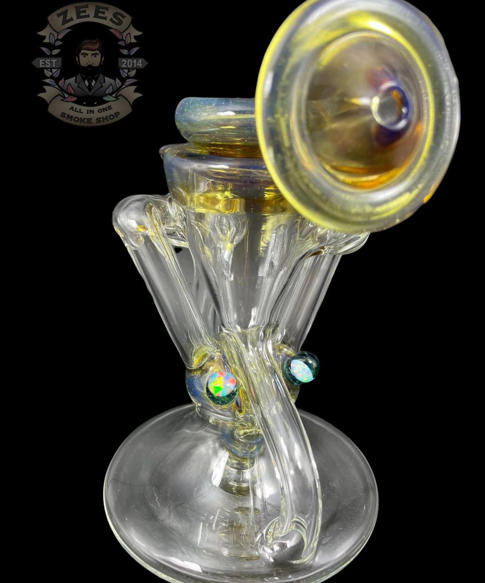Alternative view of SLEEPS GLASS: SILVER FUMED DUAL UPTAKE RECYCLER