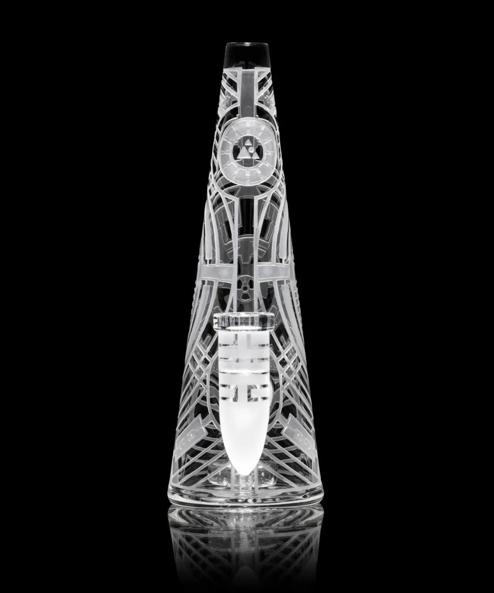 MILKY WAY GLASS: 7" NUCLEAR CONE (MK-082)