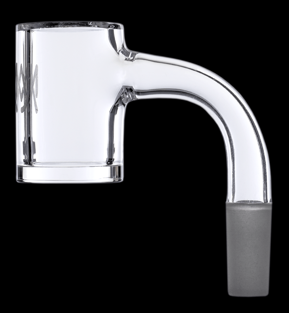 MJ ARSENAL: PREMIUM FULL WELD CLEAR QUARTZ BANGER