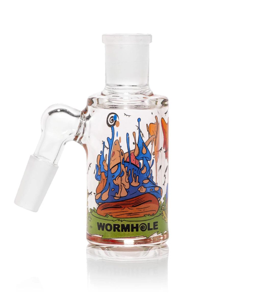 MILKY WAY GLASS: PSYCHEDELIC MUSHROOM ASH CATCHER