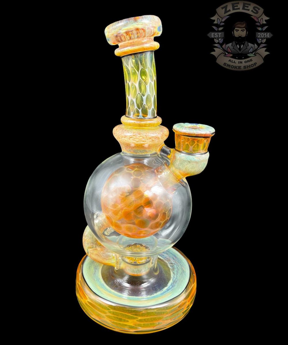 Alternative view of BRENT 503: 8" FULLY FUMED (UV) BALL RIG W/ MATCHING CAP
