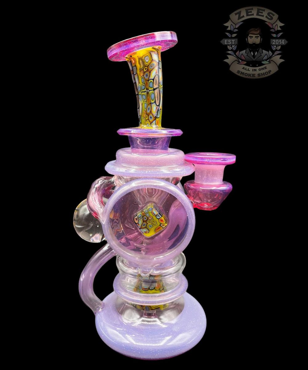 SHOULDER WORX GLASS: ROYAL JELLY DUAL DISK UPTAKE RECYCLER
