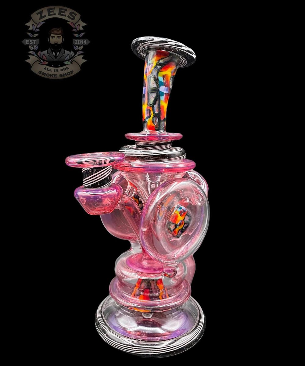 Alternative view of SHOULDER WORX GLASS: TELEMAGENTA DUAL DISK UPTAKE RECYCLER