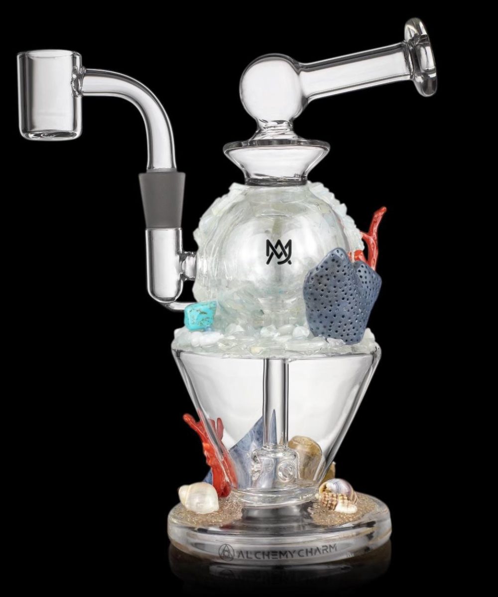 MJ ARSENAL: GEMINI MINI DAB RIG CORAL COLLECTION