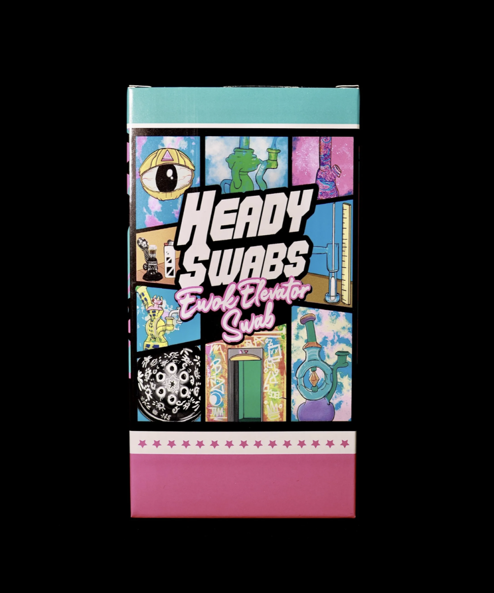 HEADY SWABS X EVOK GLASS: ELEVATOR SWABS 50CT