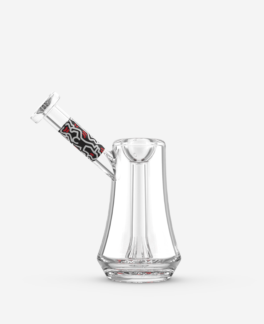 HARING GLASS: K. HARING BUBBLER