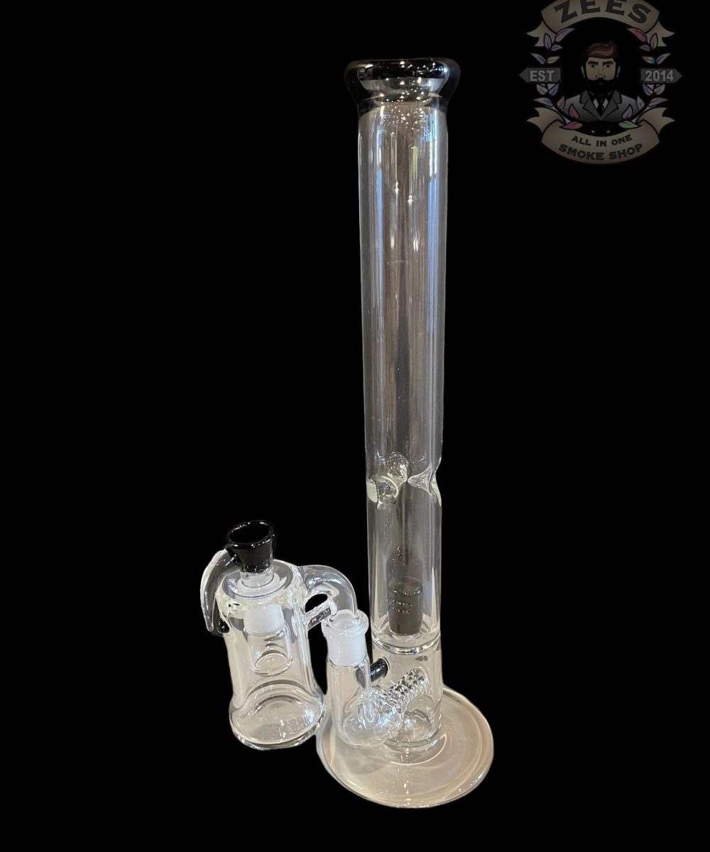 Alternative view of GRASSHOPPA GLASS: 17" SHADOW BLACK STRAIGHT TUBE SET