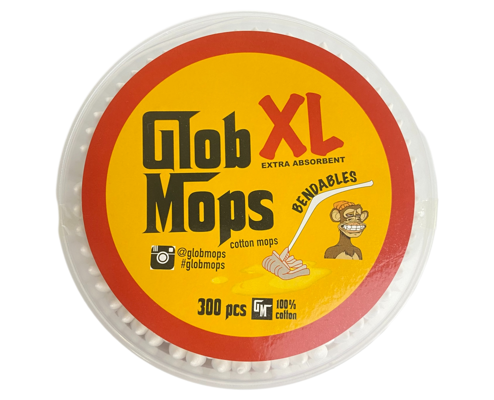 Alternative view of GLOB MOPS: XL BENDABLES COTTON MOPS 300CT