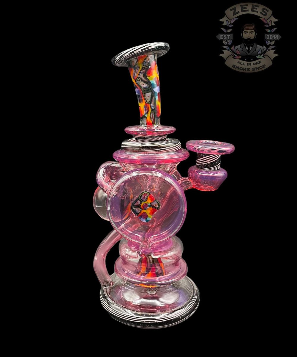 SHOULDER WORX GLASS: TELEMAGENTA DUAL DISK UPTAKE RECYCLER