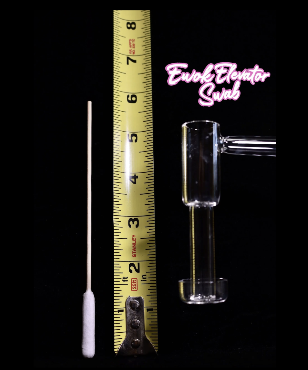 Alternative view of HEADY SWABS X EVOK GLASS: ELEVATOR SWABS 50CT