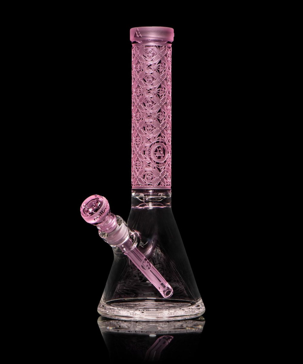 Alternative view of MILKY WAY GLASS: X-MORPHIC: EVO BEAKER (PINK) (MK-1111)