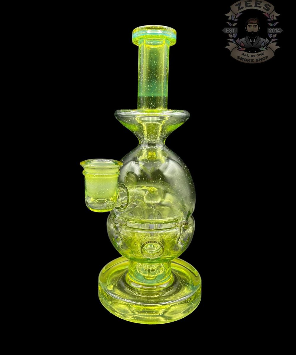 Alternative view of MINER GLASS: CITRON x MARINA FAB EGG RIG LARGE SIZE