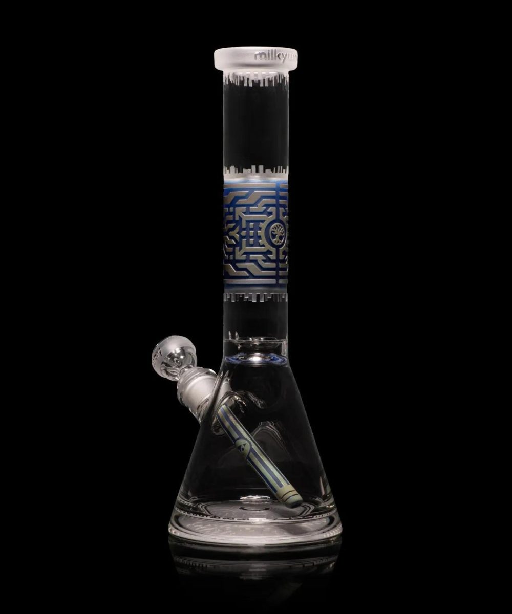 Alternative view of MILKY WAY GLASS: RESPIRE BEAKER (MK-1062)