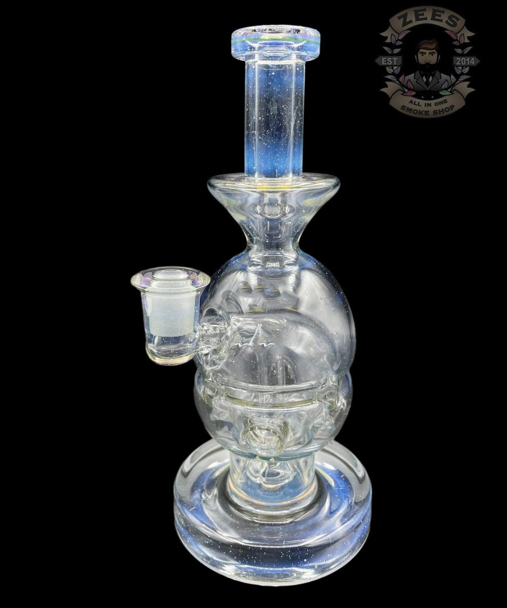 Alternative view of MINER GLASS: CRIPPY x NEO OPAL x HIESENBERG FAB EGG RIG SMALL SIZE